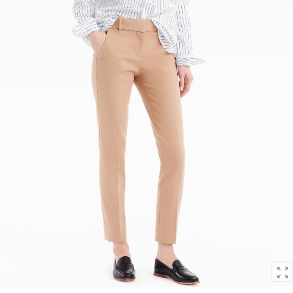 J Crew Four Season Stretch Slacks Size 6